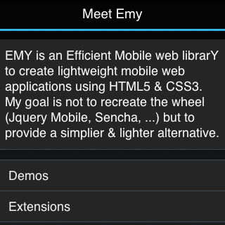 Emy Android theme